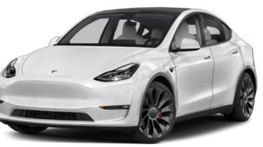 TESLA MODEL Y 2022 7SAYGDEEXNF424565 image